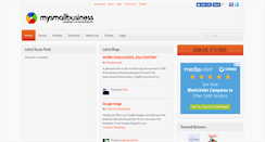 Desktop Screenshot of mysmallbusiness.co.za